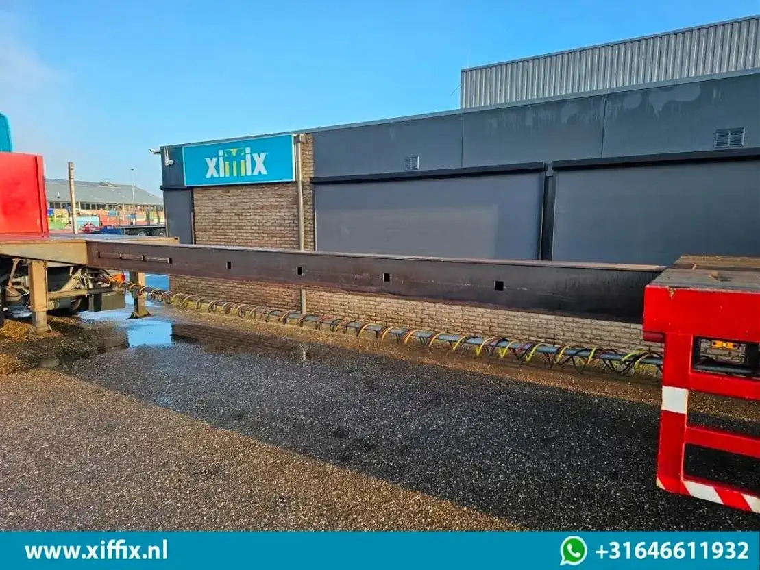 Lintrailers 3-ass. Vlakke uitschuifbare oplegger / Naloop gestuurd - Vlakke/ Open oplegger: afbeelding 5 Lintrailers 3-ass. Vlakke uitschuifbare oplegger / Naloop gestuurd - Vlakke/ Open oplegger: afbeelding 5