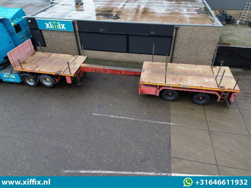 Nooteboom 2-ass. Vlakke uitschuifbare oplegger / 2x gestuurd / 990 cm. Lang - Vlakke/ Open oplegger: afbeelding 2 Nooteboom 2-ass. Vlakke uitschuifbare oplegger / 2x gestuurd / 990 cm. Lang - Vlakke/ Open oplegger: afbeelding 2