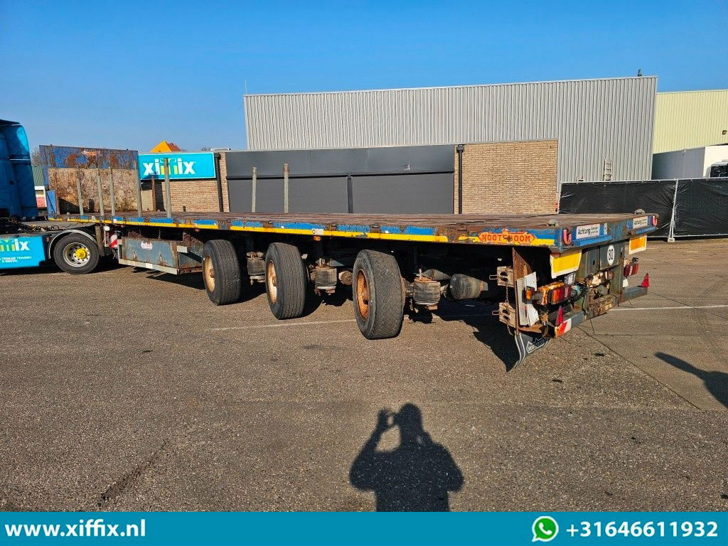 Nooteboom 3-ass. Vlakke uitschuifbare oplegger / 3x gestuurd - Vlakke/ Open oplegger: afbeelding 4 Nooteboom 3-ass. Vlakke uitschuifbare oplegger / 3x gestuurd - Vlakke/ Open oplegger: afbeelding 4