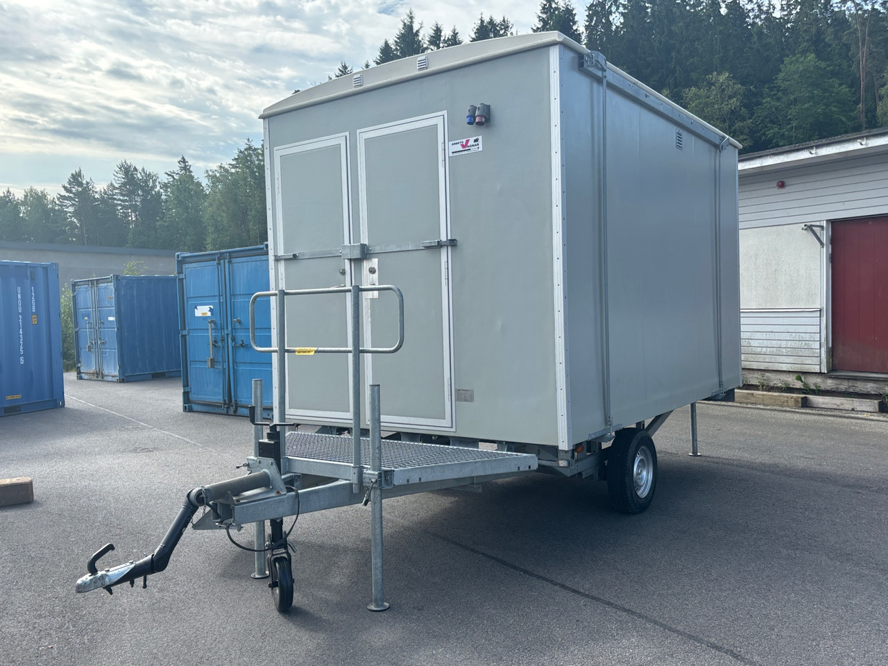 Arbetsvagnar RVT-6 - Wooncontainer, Aanhanger: afbeelding 1 Arbetsvagnar RVT-6 - Wooncontainer, Aanhanger: afbeelding 1