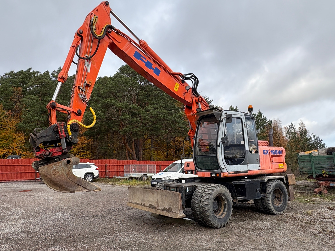 Fiat- Hitachi EX 165W - Graafmachine: afbeelding 1 Fiat- Hitachi EX 165W - Graafmachine: afbeelding 1