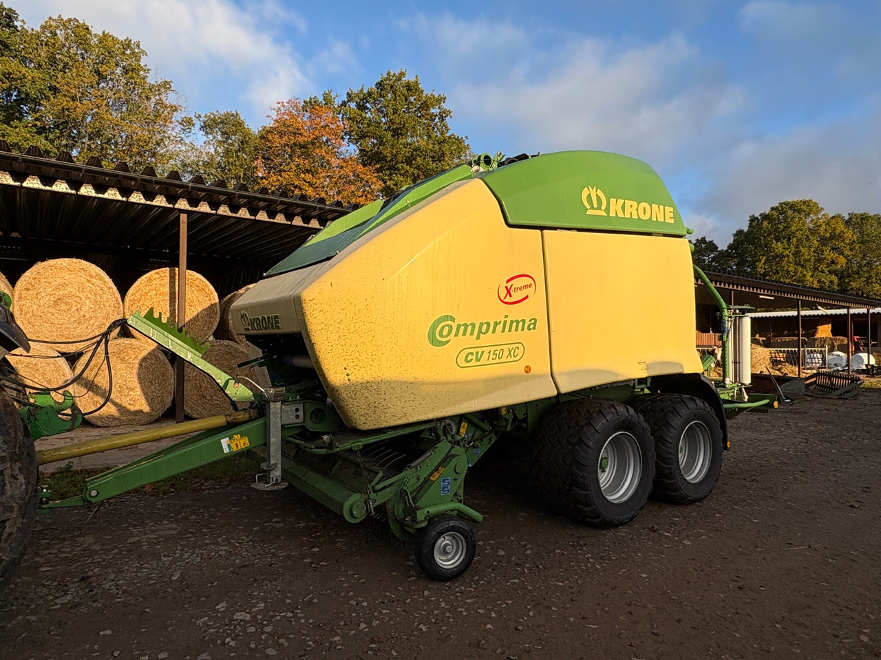 Krone Comprima X-treme CV 150 XC - Ronde balenpers: afbeelding 1 Krone Comprima X-treme CV 150 XC - Ronde balenpers: afbeelding 1