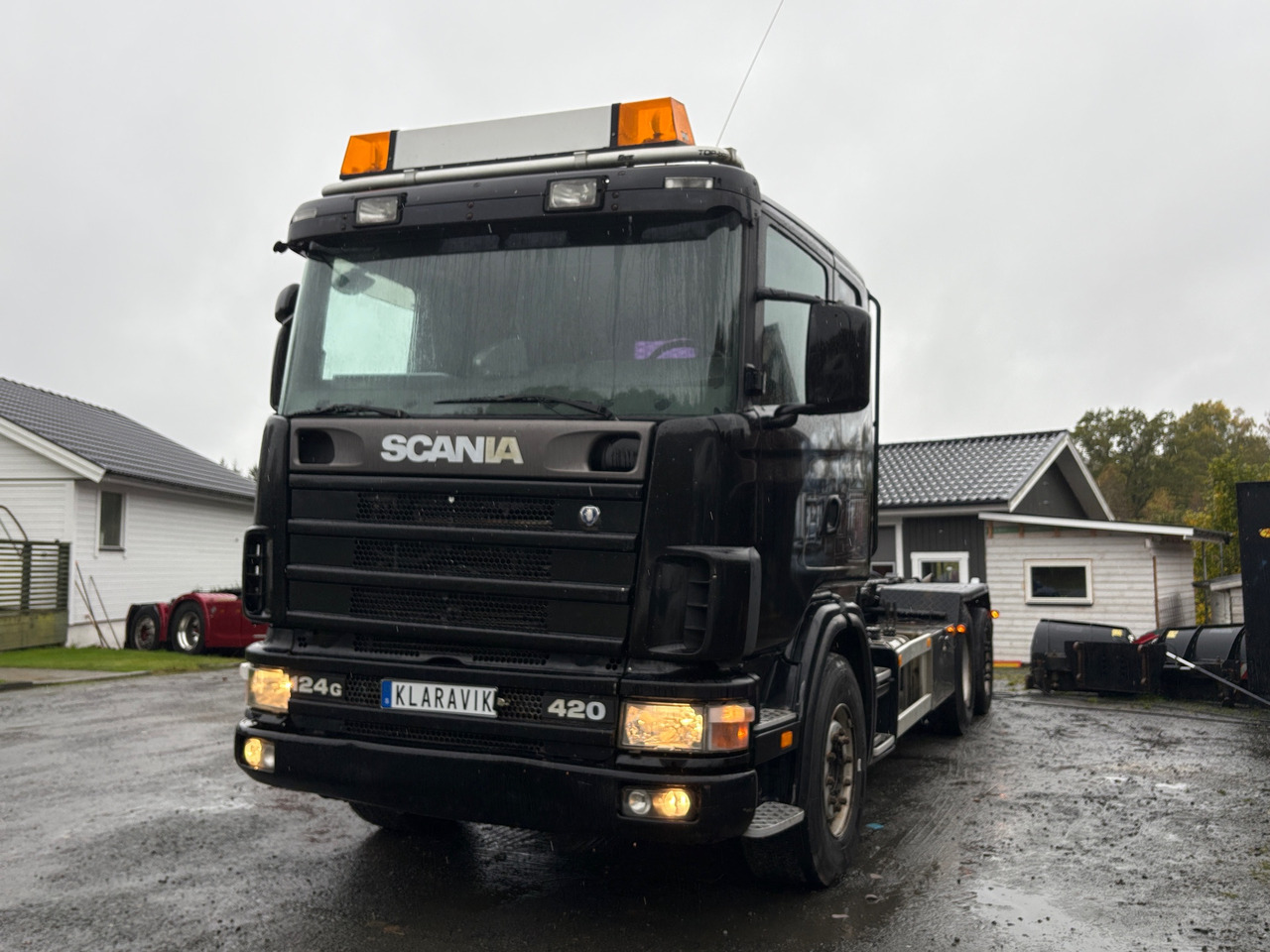 Scania 124G 420 - Haakarmsysteem vrachtwagen: afbeelding 1 Scania 124G 420 - Haakarmsysteem vrachtwagen: afbeelding 1