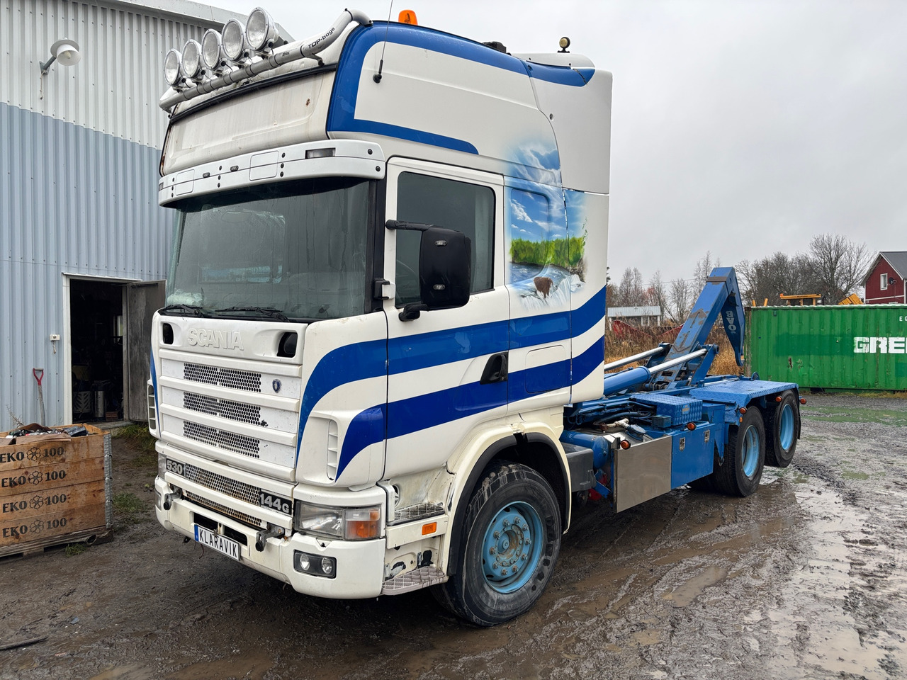 Scania 144G 530 - Haakarmsysteem vrachtwagen: afbeelding 1 Scania 144G 530 - Haakarmsysteem vrachtwagen: afbeelding 1