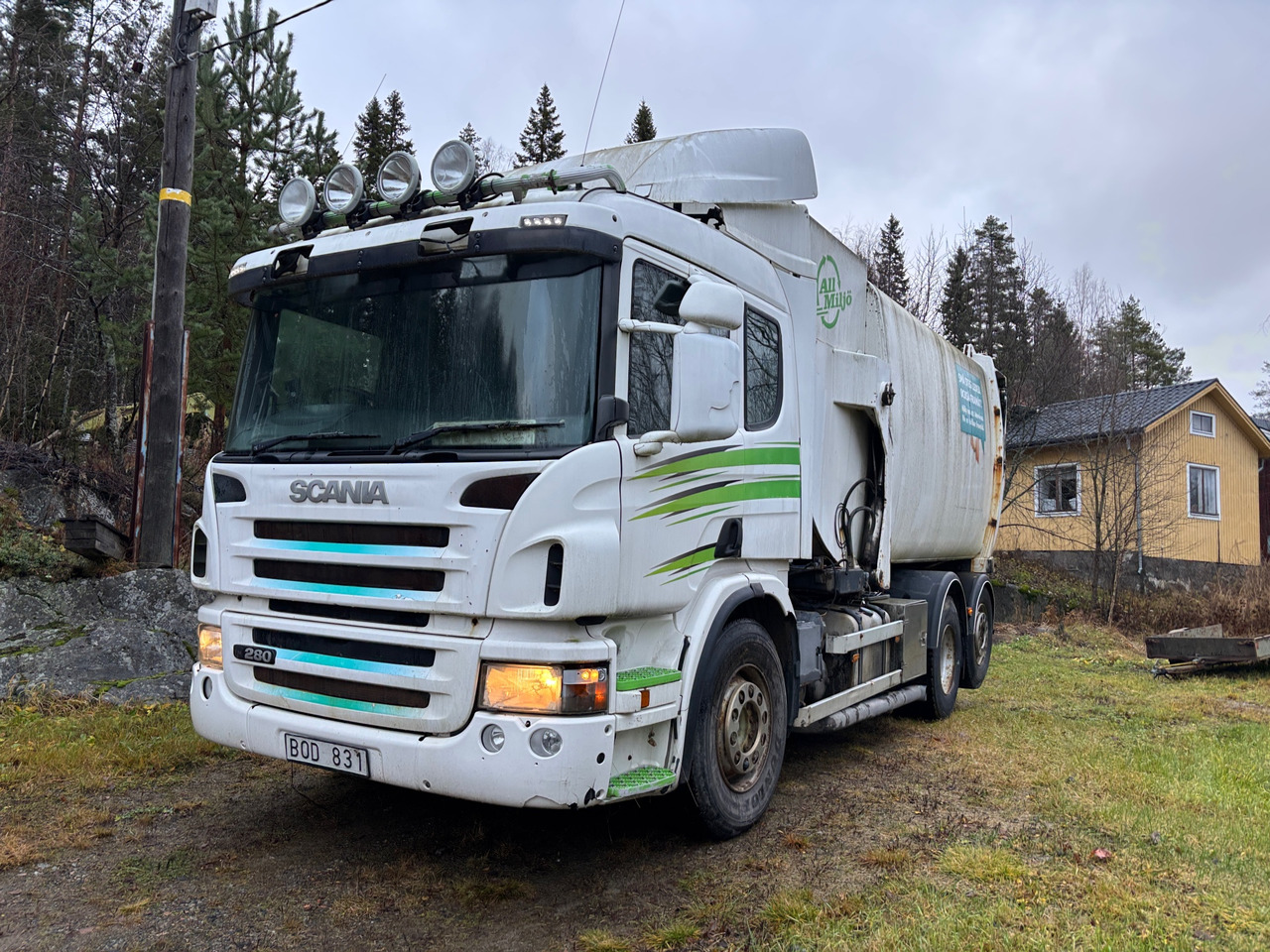 Scania P280 - Vuilniswagen: afbeelding 1 Scania P280 - Vuilniswagen: afbeelding 1
