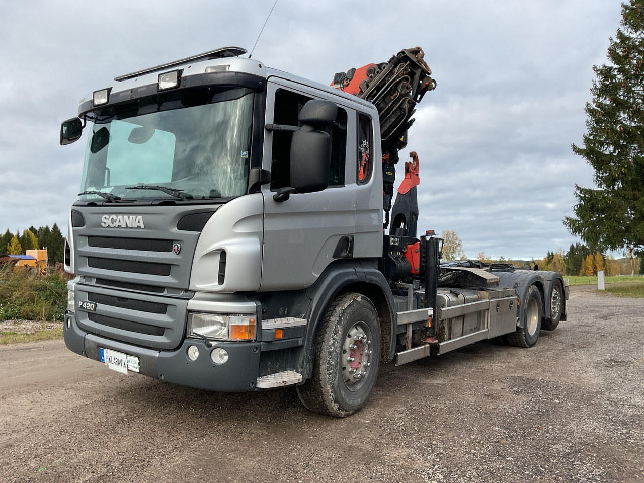 Scania P420 - Kraanwagen: afbeelding 1 Scania P420 - Kraanwagen: afbeelding 1