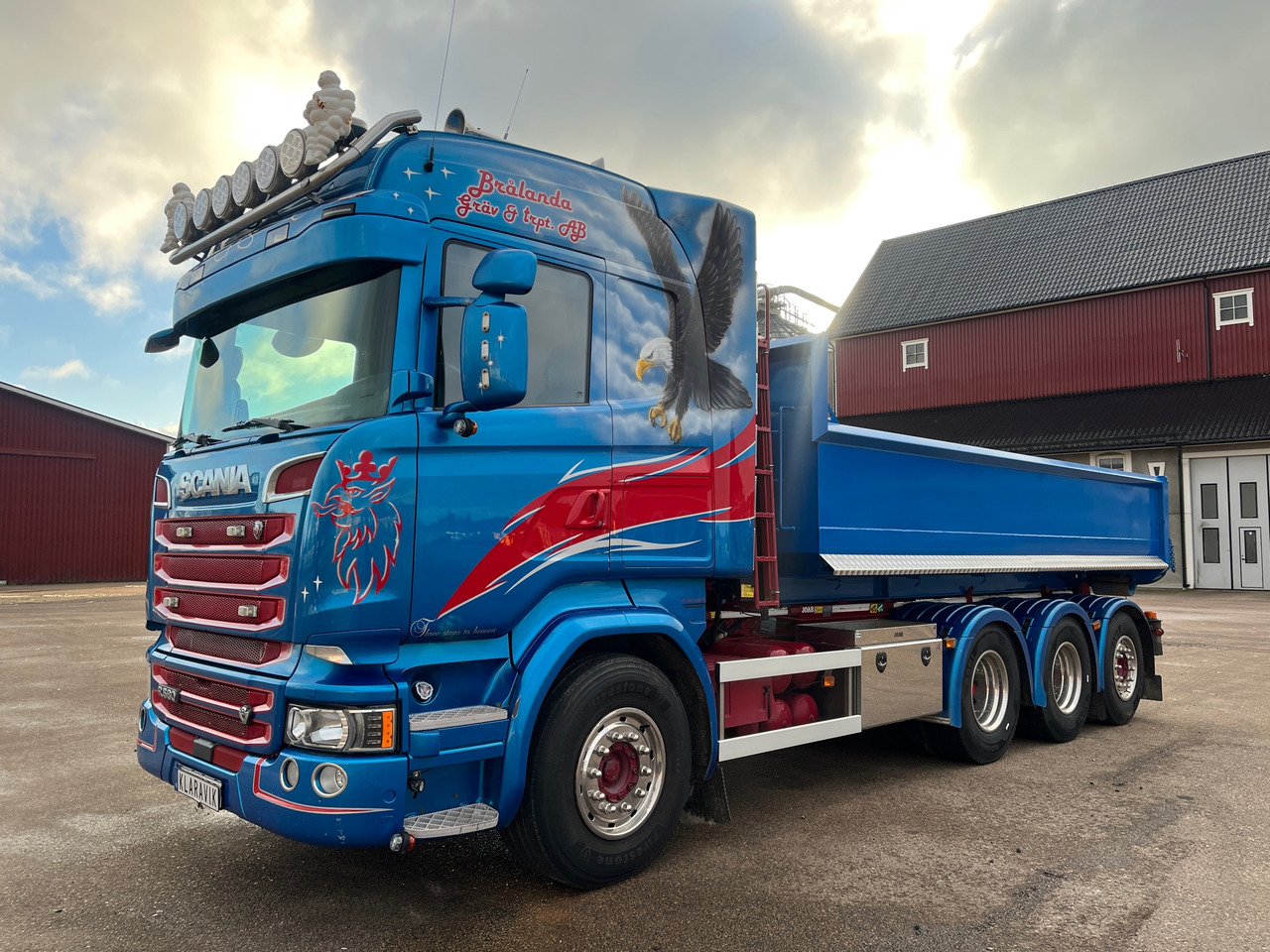 Scania R580 - Haakarmsysteem vrachtwagen: afbeelding 1 Scania R580 - Haakarmsysteem vrachtwagen: afbeelding 1