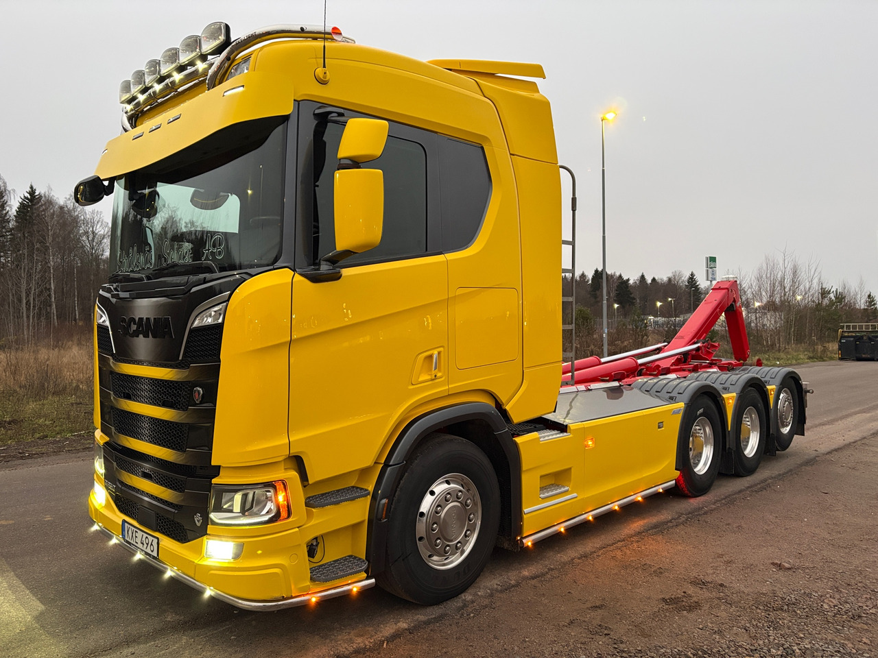 Scania - Haakarmsysteem vrachtwagen: afbeelding 1 Scania - Haakarmsysteem vrachtwagen: afbeelding 1