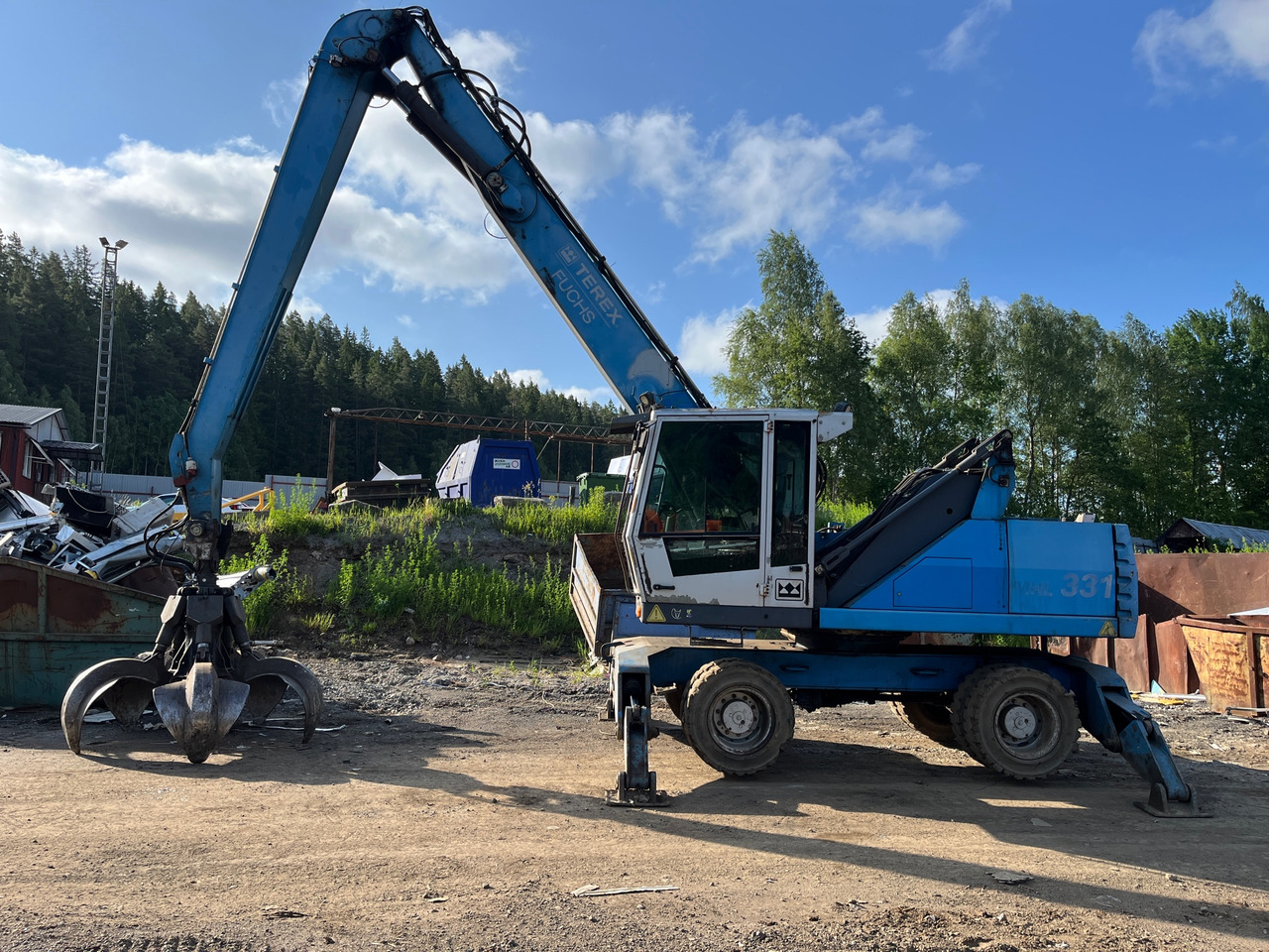 Terex-Fuchs MHL 331 - Graafmachine: afbeelding 1 Terex-Fuchs MHL 331 - Graafmachine: afbeelding 1