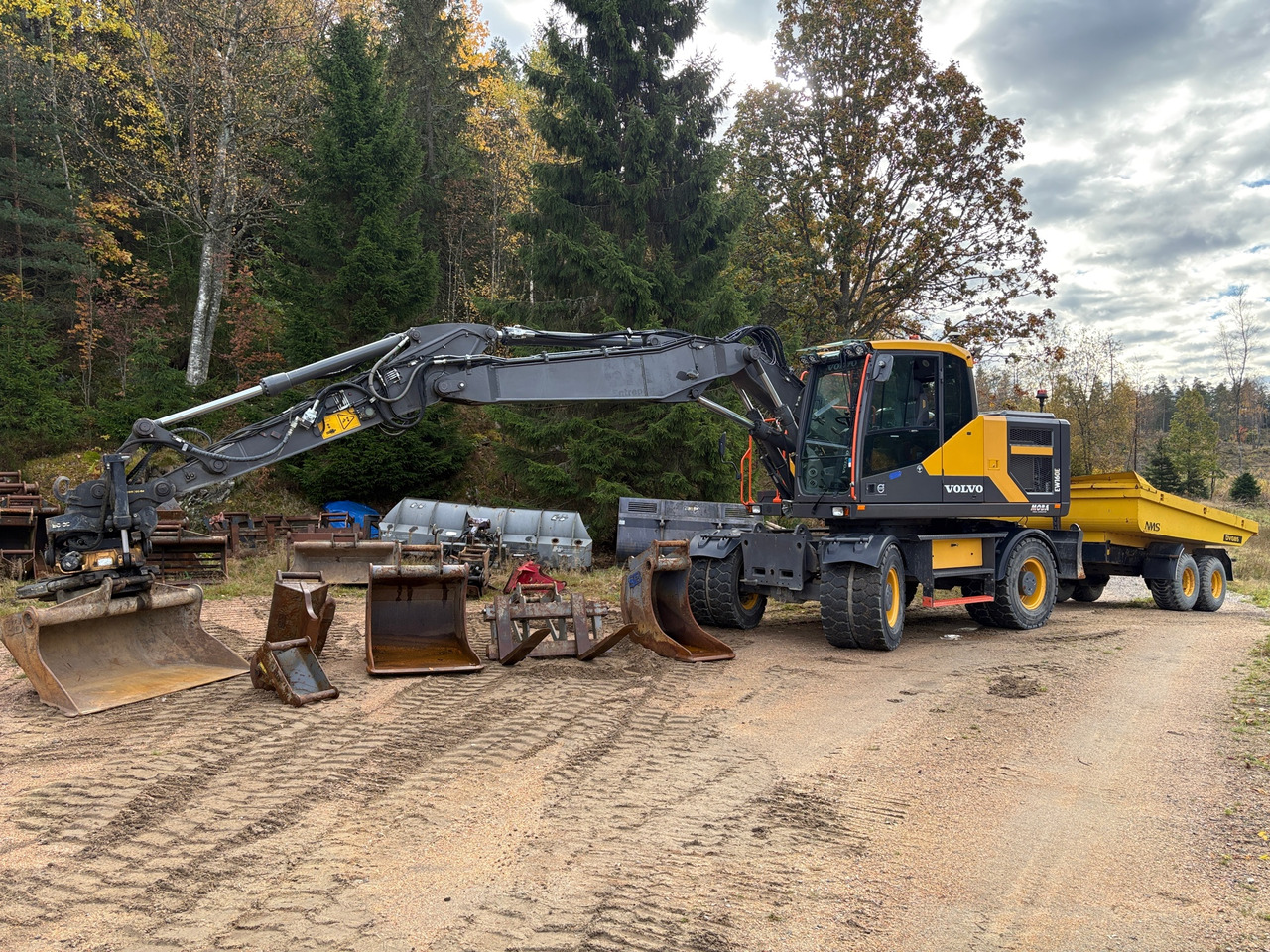 Volvo EW160E - Graafmachine: afbeelding 1 Volvo EW160E - Graafmachine: afbeelding 1