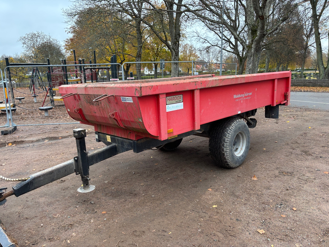 Waldung-kärran 5 ton med tipp - Kipper aanhangwagen: afbeelding 1 Waldung-kärran 5 ton med tipp - Kipper aanhangwagen: afbeelding 1