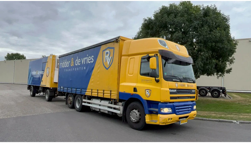 DAF CF 85.410 Schuifzijlen wagen 6x2 Daf CF85 - Bakwagen: afbeelding 1 DAF CF 85.410 Schuifzijlen wagen 6x2 Daf CF85 - Bakwagen: afbeelding 1