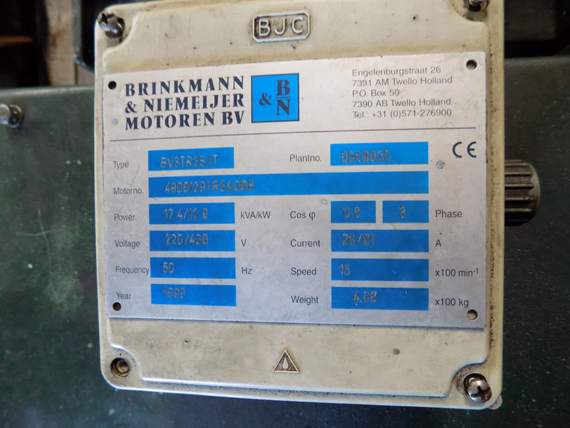 Industrie generator Lister aggregaat 3 cill. lister 25 kva met stamford dynamo keuze uit 2 stuks: afbeelding 13