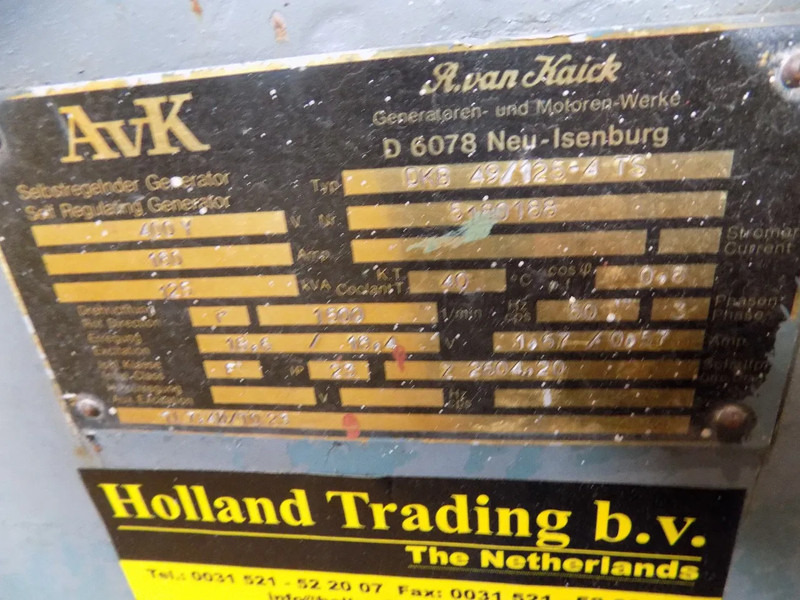 MAN generator 120 kva - Industrie generator: afbeelding 5 MAN generator 120 kva - Industrie generator: afbeelding 5