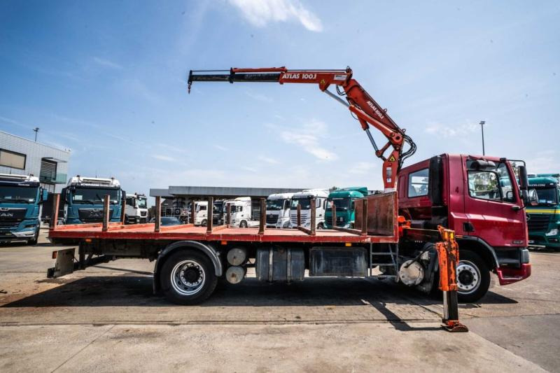 DAF 65.180 - ATLAS 100.1 - Vrachtwagen met open laadbak, Kraanwagen: afbeelding 3 DAF 65.180 - ATLAS 100.1 - Vrachtwagen met open laadbak, Kraanwagen: afbeelding 3