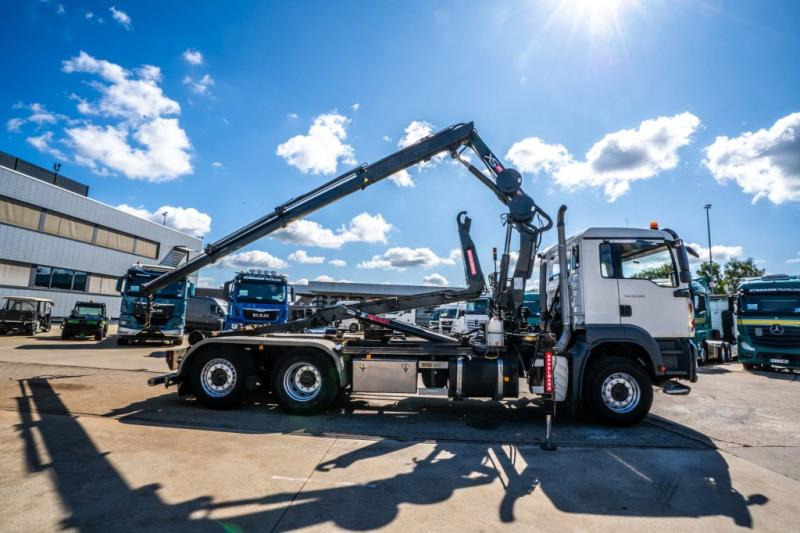 MAN TGA 26.320 BL -6X2-4+HIAB 122 E3 HIDUO - Haakarmsysteem vrachtwagen, Kraanwagen: afbeelding 3 MAN TGA 26.320 BL -6X2-4+HIAB 122 E3 HIDUO - Haakarmsysteem vrachtwagen, Kraanwagen: afbeelding 3