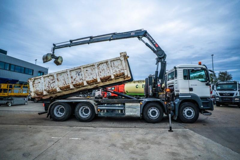 MAN TGS 32.420 BL + HIAB X-HIDUO 188/3x - Haakarmsysteem vrachtwagen, Kraanwagen: afbeelding 3 MAN TGS 32.420 BL + HIAB X-HIDUO 188/3x - Haakarmsysteem vrachtwagen, Kraanwagen: afbeelding 3
