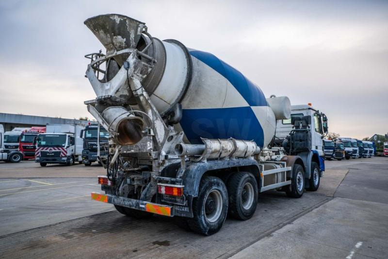 Mercedes ACTROS 4141 BB-MP2 + MIXER 9M3 - Betonmixer: afbeelding 4 Mercedes ACTROS 4141 BB-MP2 + MIXER 9M3 - Betonmixer: afbeelding 4
