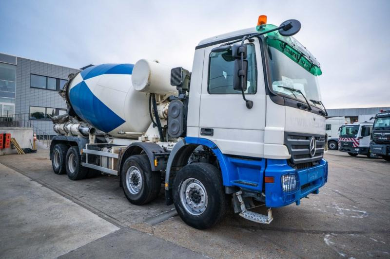 Mercedes ACTROS 4141 BB-MP2 + MIXER 9M3 - Betonmixer: afbeelding 2 Mercedes ACTROS 4141 BB-MP2 + MIXER 9M3 - Betonmixer: afbeelding 2