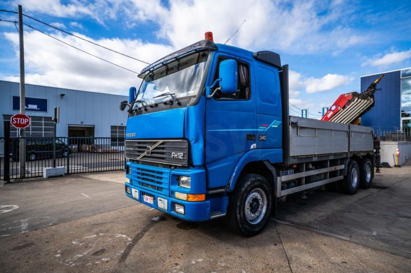 Volvo FH 12-340 - HMF 2420 K6 (2012) - Vrachtwagen met open laadbak, Kraanwagen: afbeelding 1 Volvo FH 12-340 - HMF 2420 K6 (2012) - Vrachtwagen met open laadbak, Kraanwagen: afbeelding 1