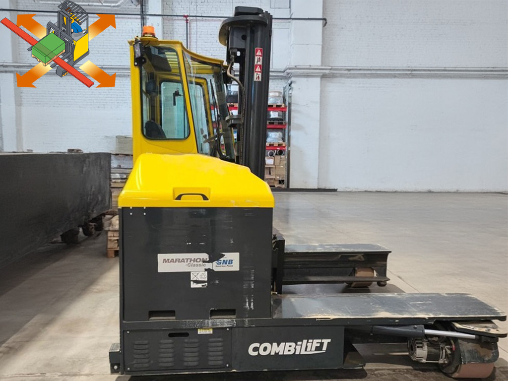 Combilift C4000ET - TRIPLEX - 4-weg zijlader: afbeelding 1 Combilift C4000ET - TRIPLEX - 4-weg zijlader: afbeelding 1