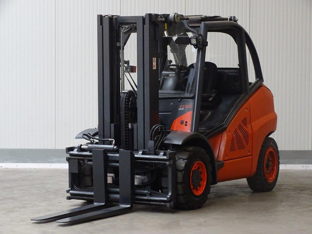 Linde H50D-02 -Container-Indoor-Stapler -TRIPLEX - Diesel heftruck: afbeelding 3 Linde H50D-02 -Container-Indoor-Stapler -TRIPLEX - Diesel heftruck: afbeelding 3