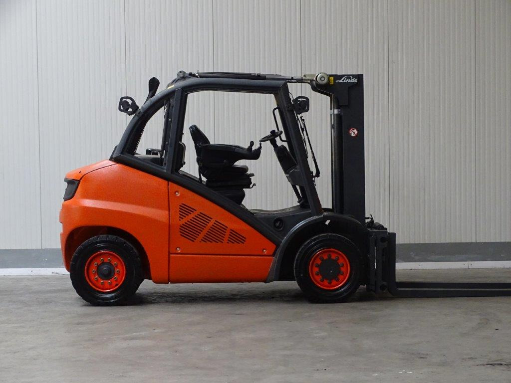 Linde H50D-02 -Container-Indoor-Stapler -TRIPLEX - Diesel heftruck: afbeelding 5 Linde H50D-02 -Container-Indoor-Stapler -TRIPLEX - Diesel heftruck: afbeelding 5