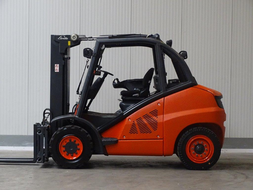Linde H50D-02 -Container-Indoor-Stapler -TRIPLEX - Diesel heftruck: afbeelding 5 Linde H50D-02 -Container-Indoor-Stapler -TRIPLEX - Diesel heftruck: afbeelding 5