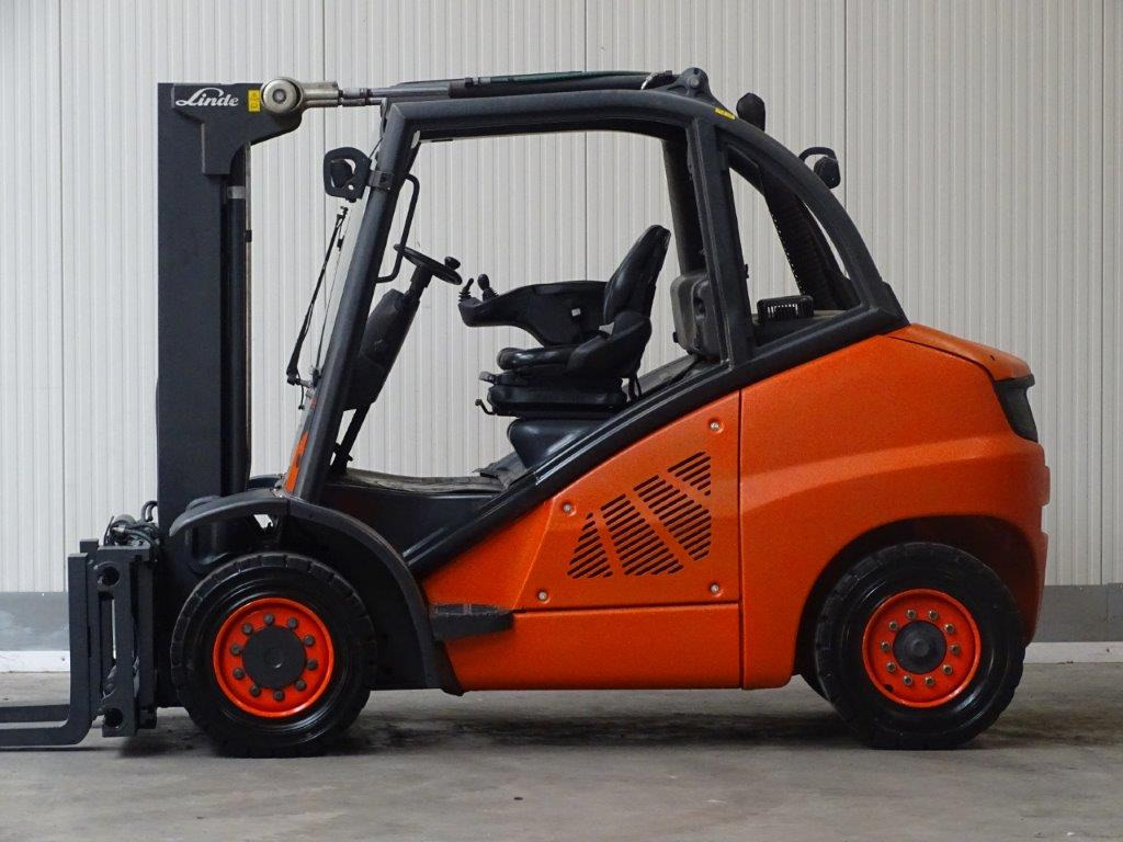 Linde H50D-02 -Container-Indoor-Stapler -TRIPLEX - Diesel heftruck: afbeelding 3 Linde H50D-02 -Container-Indoor-Stapler -TRIPLEX - Diesel heftruck: afbeelding 3