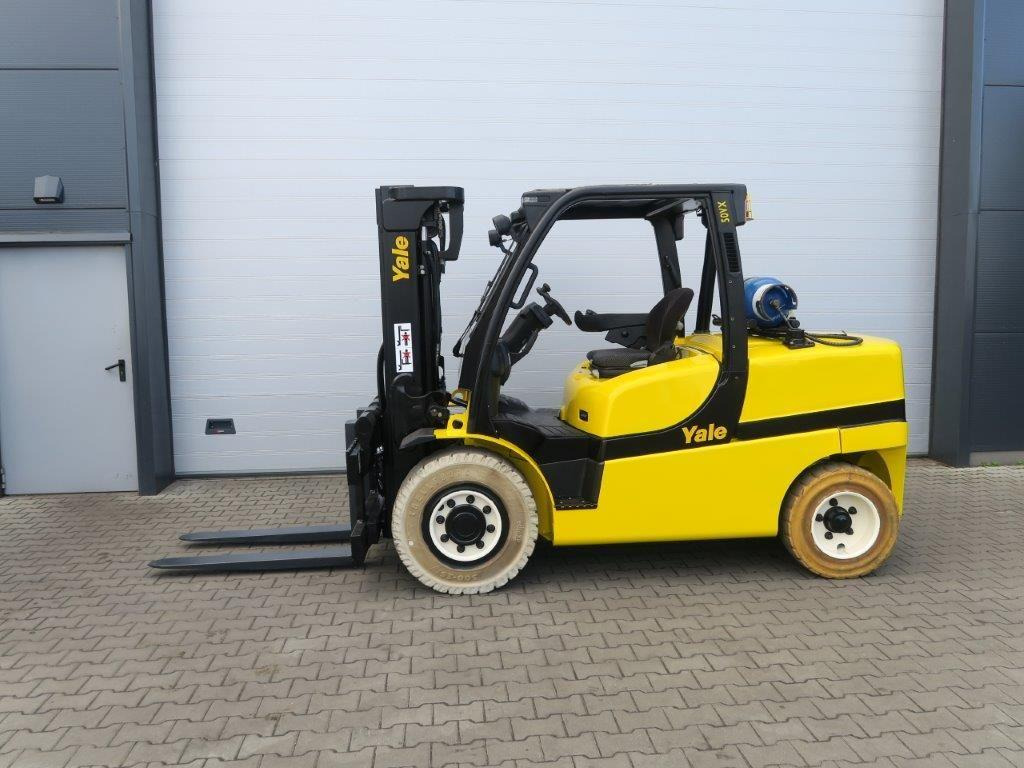 Yale GLP50VX TRIPLEX Container-Indoor-Stapler - Heftruck: afbeelding 1 Yale GLP50VX TRIPLEX Container-Indoor-Stapler - Heftruck: afbeelding 1