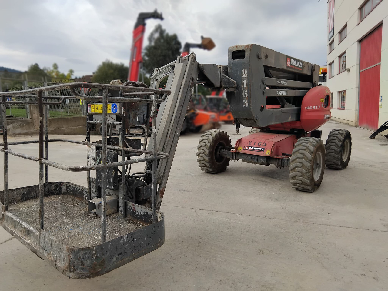 MANITOU 160ATJ EJE OSCILANTE - Knikarmhoogwerker: afbeelding 3 MANITOU 160ATJ EJE OSCILANTE - Knikarmhoogwerker: afbeelding 3