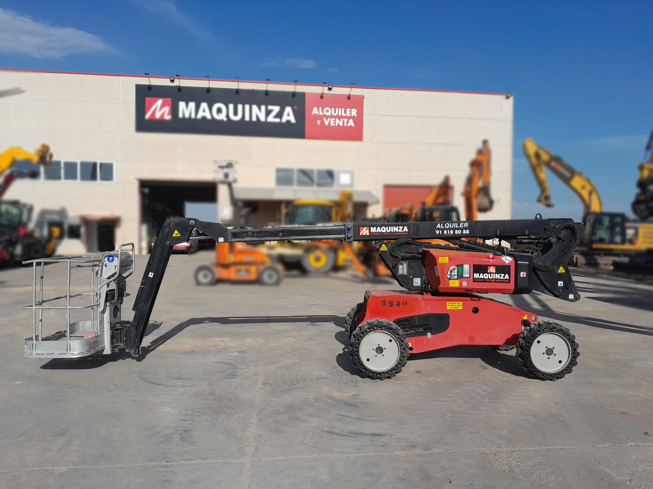 MANITOU MAN GO 12 - Knikarmhoogwerker: afbeelding 1 MANITOU MAN GO 12 - Knikarmhoogwerker: afbeelding 1