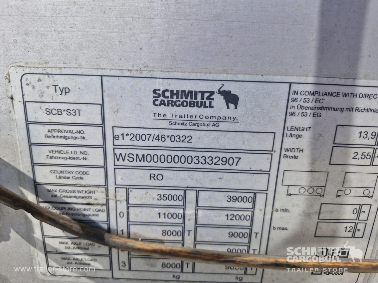 SCHMITZ Curtainsider Mega - Schuifzeiloplegger: afbeelding 4 SCHMITZ Curtainsider Mega - Schuifzeiloplegger: afbeelding 4