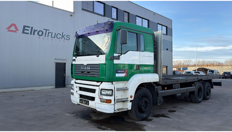 MAN TGA 25.360 (MANUAL PUMP / PERFECT CONDITION / MANUAL GEARBOX / BOITE MANUELLE / 6X2) - Vrachtwagen met open laadbak: afbeelding 1 MAN TGA 25.360 (MANUAL PUMP / PERFECT CONDITION / MANUAL GEARBOX / BOITE MANUELLE / 6X2) - Vrachtwagen met open laadbak: afbeelding 1