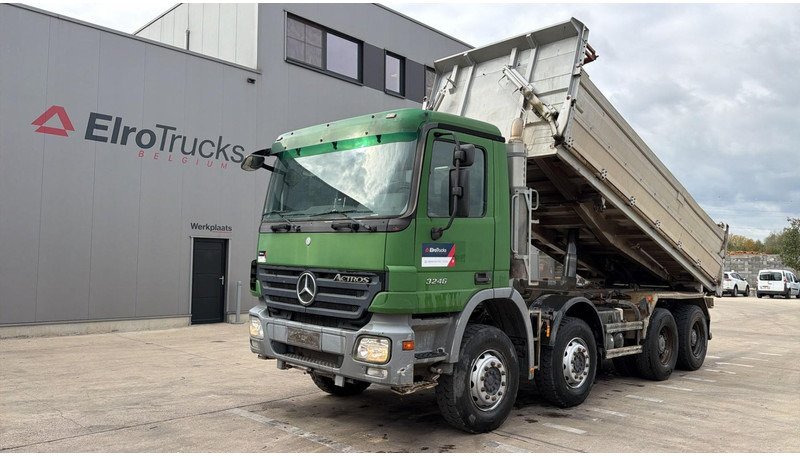 Mercedes-Benz Actros 3246 (EPS / LAMES / GRAND PONT / V6 / MP2 / 3 PEDALES) - Kipper vrachtwagen: afbeelding 1 Mercedes-Benz Actros 3246 (EPS / LAMES / GRAND PONT / V6 / MP2 / 3 PEDALES) - Kipper vrachtwagen: afbeelding 1