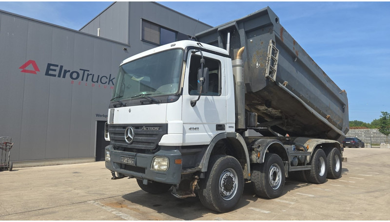 Mercedes-Benz Actros 4141 (EPS / 8X6 / GRAND PONT / BIG AXLE / LAMES / STEEL / V6) - Kipper vrachtwagen: afbeelding 1 Mercedes-Benz Actros 4141 (EPS / 8X6 / GRAND PONT / BIG AXLE / LAMES / STEEL / V6) - Kipper vrachtwagen: afbeelding 1