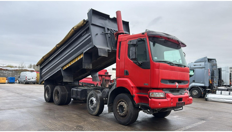 Renault Kerax 370 (LAMES / STEEL SUSP. / BIG AXLE / GRAND PONT / BOITE MANUELLE / MANUAL GEARBOX) - Kipper vrachtwagen: afbeelding 5 Renault Kerax 370 (LAMES / STEEL SUSP. / BIG AXLE / GRAND PONT / BOITE MANUELLE / MANUAL GEARBOX) - Kipper vrachtwagen: afbeelding 5