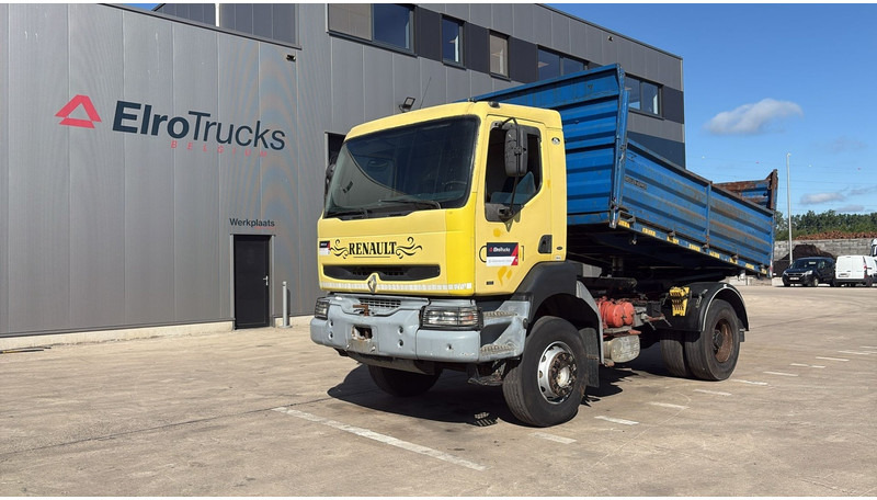 Renault Kerax 385 (BOITE MANUELLE / GRAND PONT / LAMES / MANUAL GEARBOX) - Kipper vrachtwagen: afbeelding 1 Renault Kerax 385 (BOITE MANUELLE / GRAND PONT / LAMES / MANUAL GEARBOX) - Kipper vrachtwagen: afbeelding 1