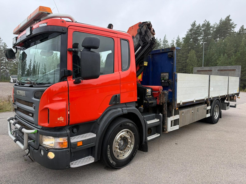 Scania P280 - Vrachtwagen met open laadbak, Kraanwagen: afbeelding 3 Scania P280 - Vrachtwagen met open laadbak, Kraanwagen: afbeelding 3