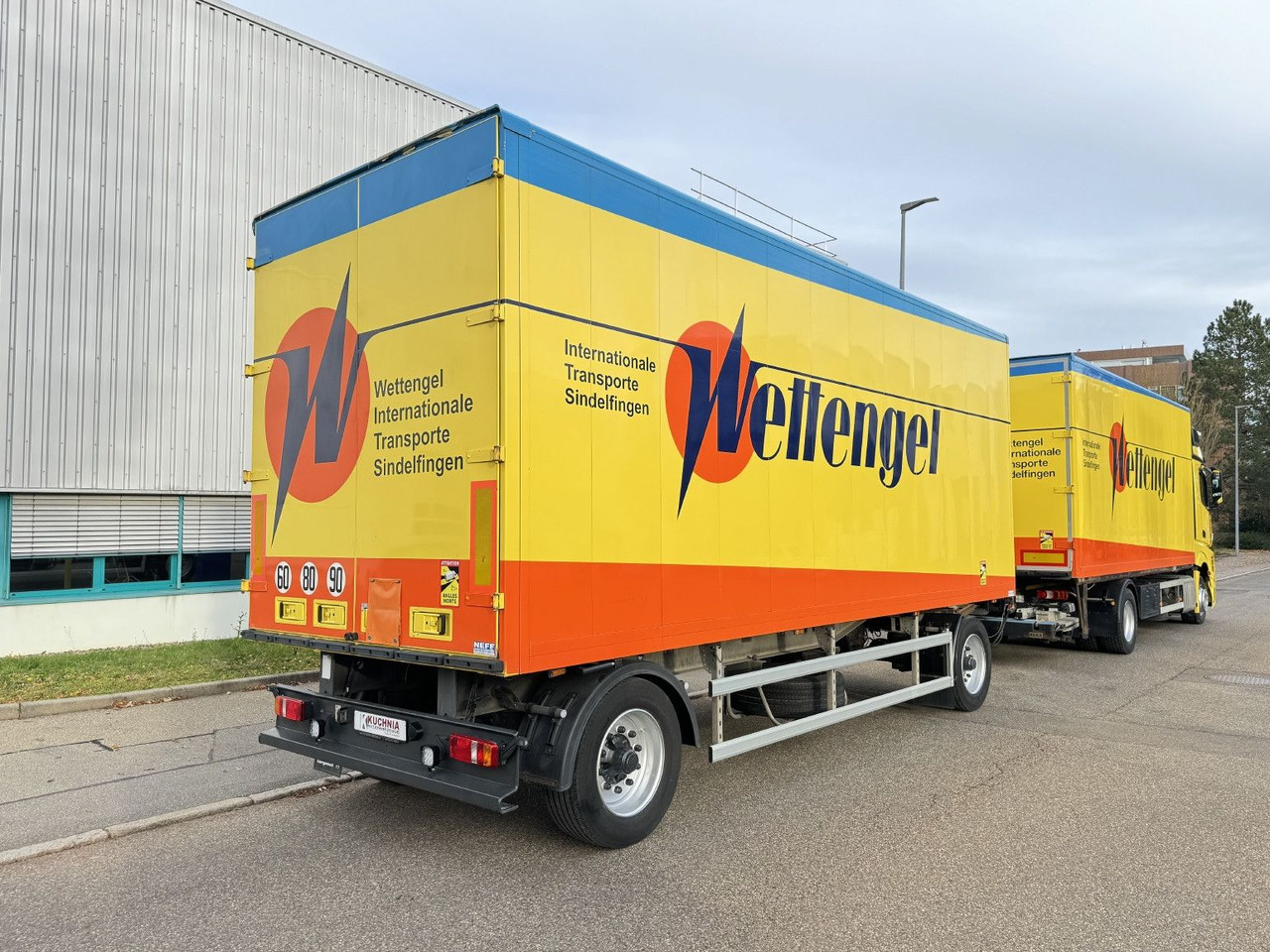 Ackermann KA-F 14 14t Alu-Möbelkoffer 7,2m BPW Luft ZS - Gesloten aanhangwagen: afbeelding 5 Ackermann KA-F 14 14t Alu-Möbelkoffer 7,2m BPW Luft ZS - Gesloten aanhangwagen: afbeelding 5