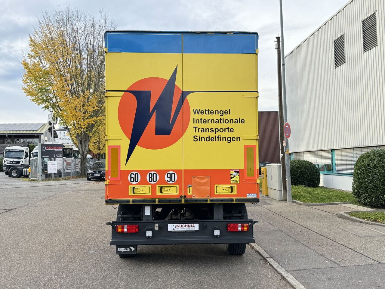 Ackermann KA-F 14 14t Alu-Möbelkoffer 7,2m BPW Luft ZS - Gesloten aanhangwagen: afbeelding 4 Ackermann KA-F 14 14t Alu-Möbelkoffer 7,2m BPW Luft ZS - Gesloten aanhangwagen: afbeelding 4
