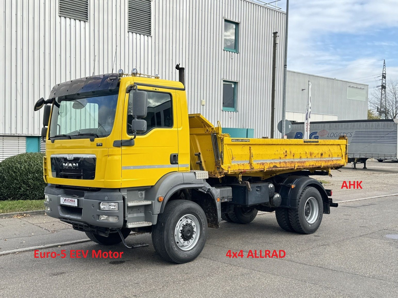 MAN TGM 18.340 4x4 ALLRAD MEILLER 3-S Kipper AHK - Kipper vrachtwagen: afbeelding 1 MAN TGM 18.340 4x4 ALLRAD MEILLER 3-S Kipper AHK - Kipper vrachtwagen: afbeelding 1