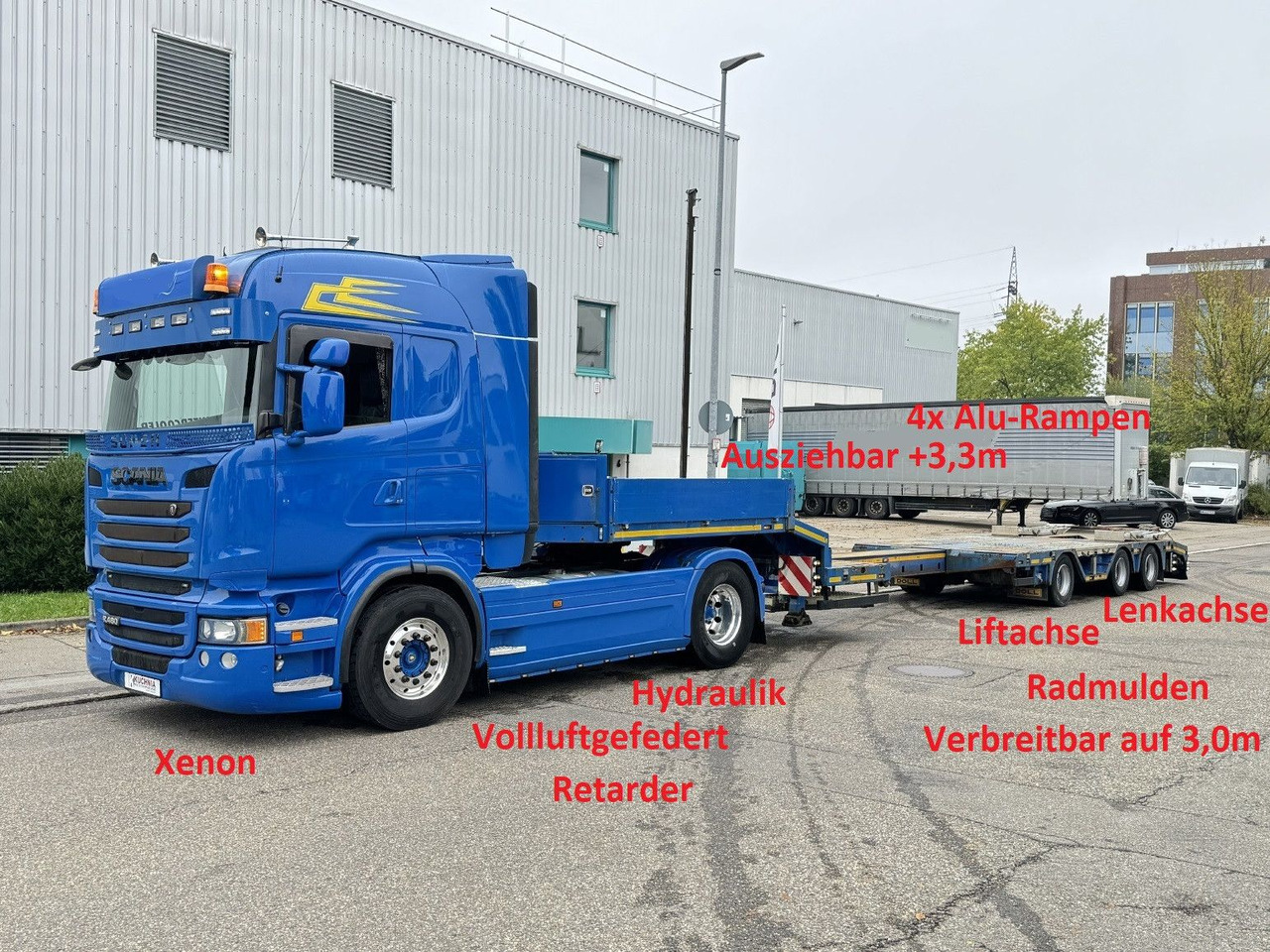 Scania R 480 Retarder Alcoa Schalter TOP Vollluft - Trekker: afbeelding 2 Scania R 480 Retarder Alcoa Schalter TOP Vollluft - Trekker: afbeelding 2