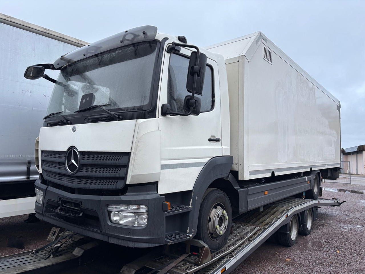 Mercedes-Benz Atego III 1223L, Klima, LBW, Turbolader defekt - Bakwagen: afbeelding 1 Mercedes-Benz Atego III 1223L, Klima, LBW, Turbolader defekt - Bakwagen: afbeelding 1