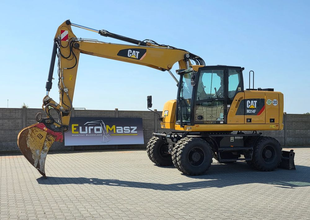Caterpillar M314F, 2019 ROK, 3300 MTH, OIL QUICK OQ 65 - Mobiele graafmachine: afbeelding 1 Caterpillar M314F, 2019 ROK, 3300 MTH, OIL QUICK OQ 65 - Mobiele graafmachine: afbeelding 1