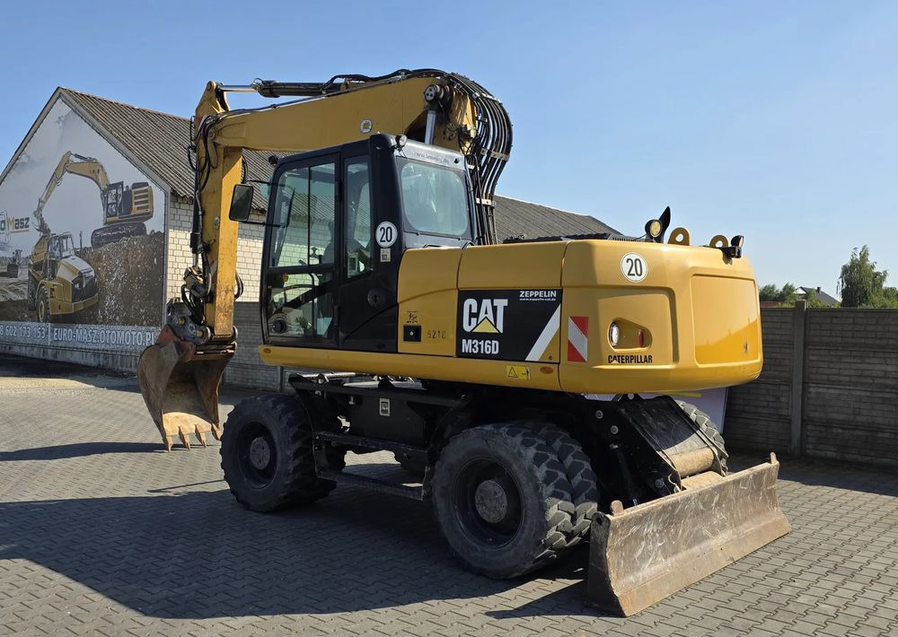 Caterpillar M316D, 2014 ROK, SZEROKIE MOSTY 275 CM, BEZ DPF i ADBLUE - Mobiele graafmachine: afbeelding 3 Caterpillar M316D, 2014 ROK, SZEROKIE MOSTY 275 CM, BEZ DPF i ADBLUE - Mobiele graafmachine: afbeelding 3