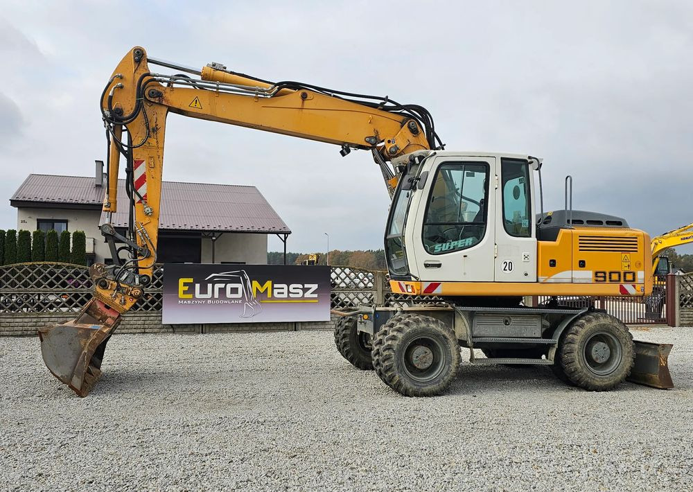 Mobiele graafmachine Liebherr A900C, 2012 ROK, 10 600 MTH, SZEROKIE MOSTY 275 cm: afbeelding 1