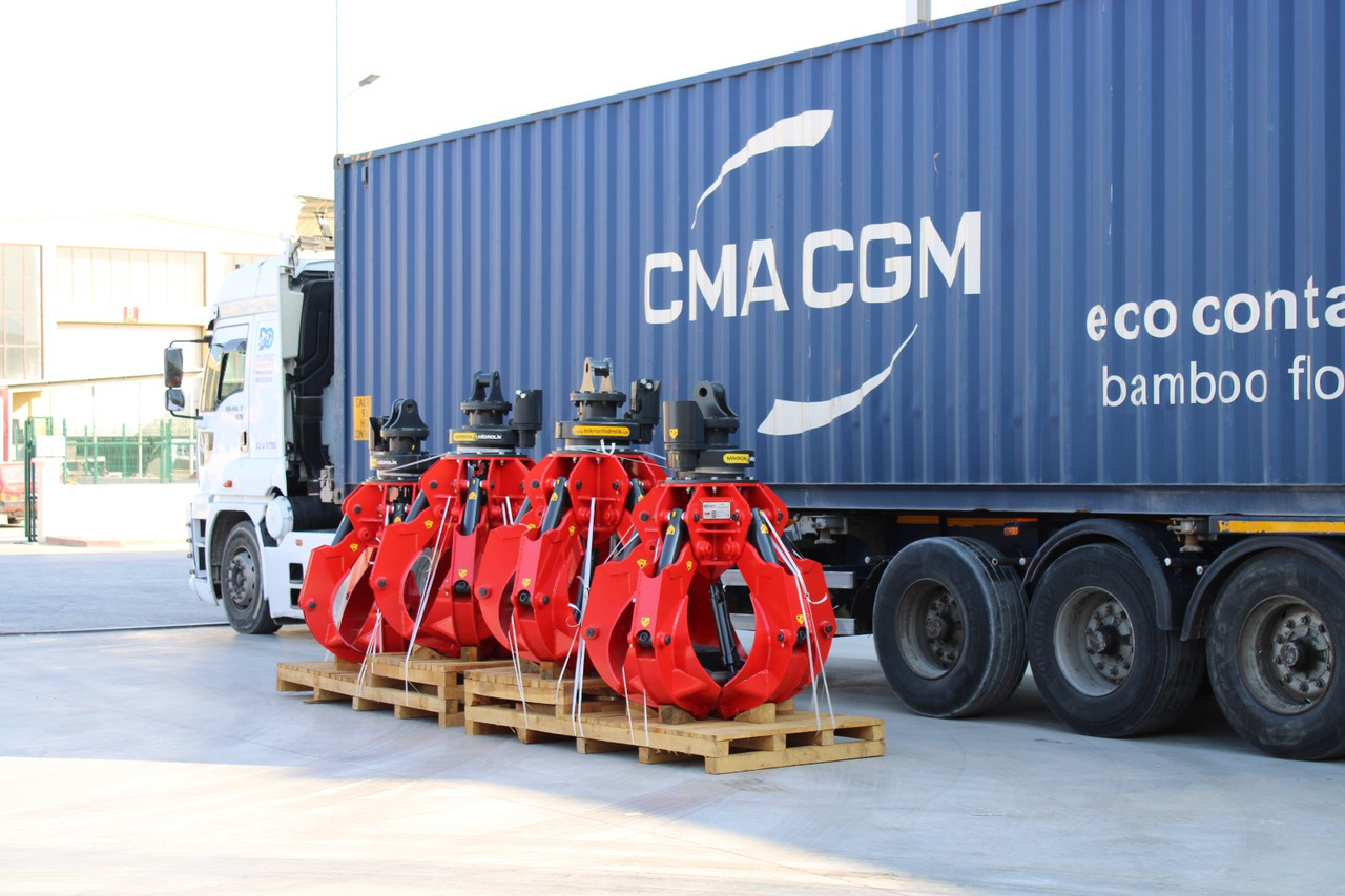 Scrap Grab MHB5 Mikron - Grijper voor Graafmachine: afbeelding 4 Scrap Grab MHB5 Mikron - Grijper voor Graafmachine: afbeelding 4