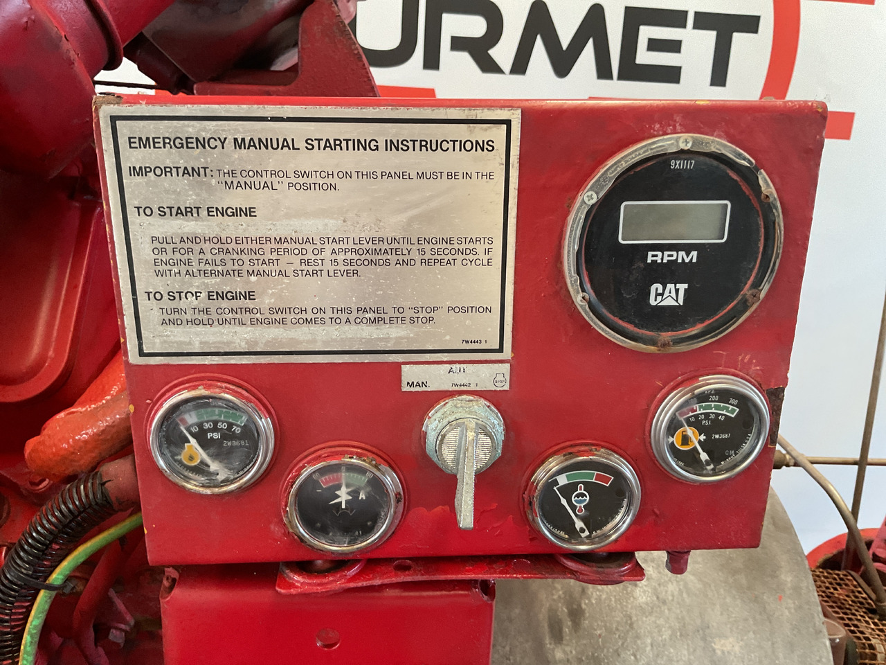 Caterpillar 3412, power unit/waterpump (2) - Water pomp: afbeelding 3 Caterpillar 3412, power unit/waterpump (2) - Water pomp: afbeelding 3