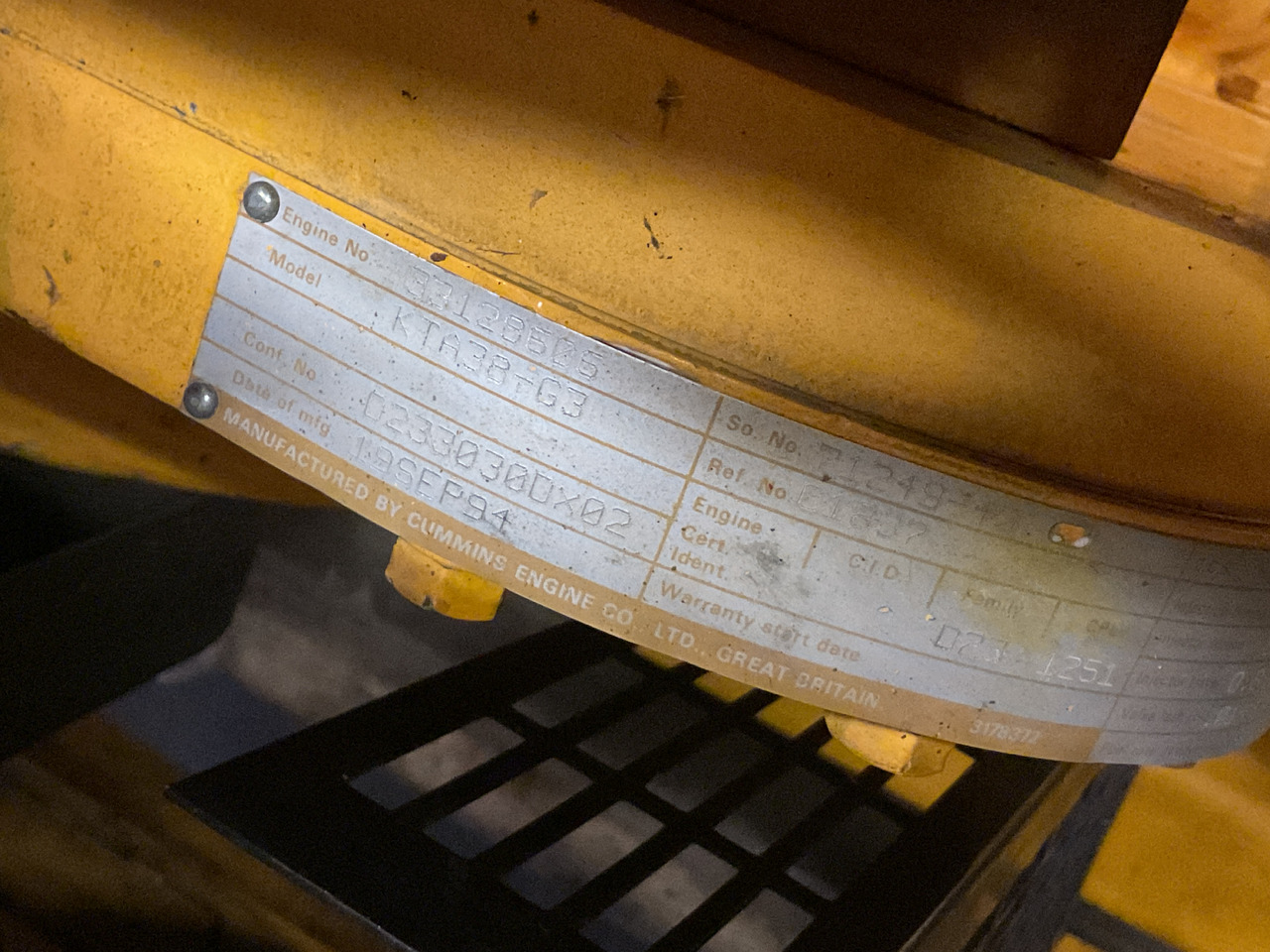 Cummins KTA38G3, 1000KVA Generatorset. Low hours and complete. - Industrie generator: afbeelding 5 Cummins KTA38G3, 1000KVA Generatorset. Low hours and complete. - Industrie generator: afbeelding 5